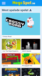 Mobile Screenshot of megaspel.se